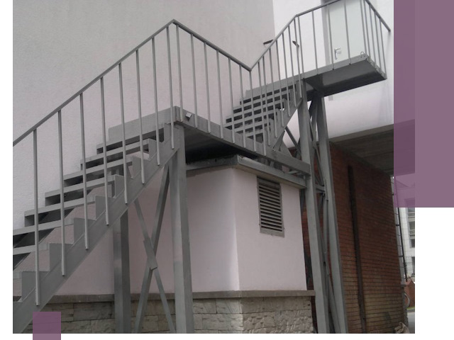 Монтаж пожарных лестниц под ключ в Урюпинске с гарантией качества