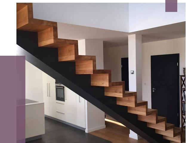 Изготовление деревянных лестниц в Урюпинске от 87559 руб. | ПРОЛЁТ-Рюп