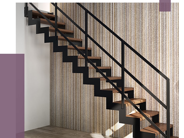 Изготовление металлических лестниц в Урюпинске от 48930 руб. | ПРОЛЁТ-Рюп