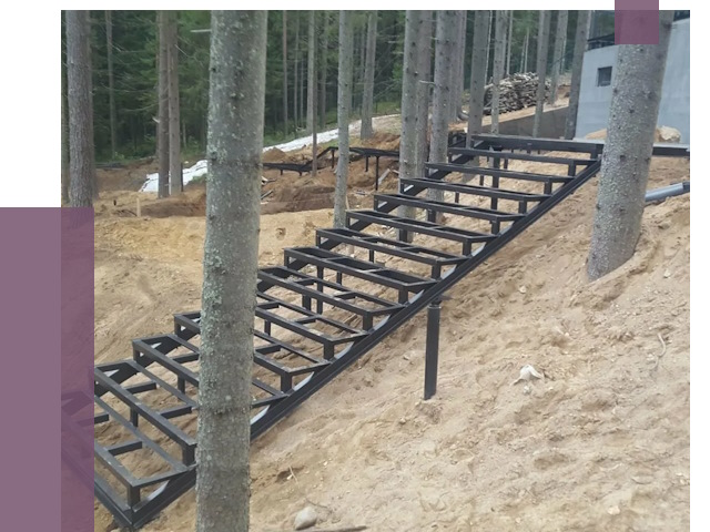 Монтаж металлических лестниц в Урюпинске от 13649 руб. 