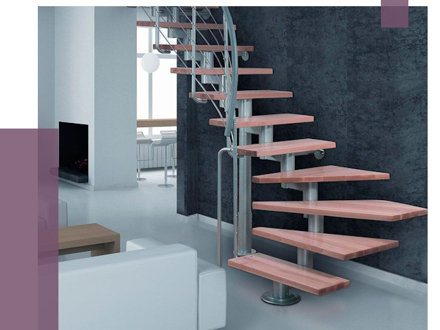 Модульные лестницы в Урюпинске от 16997 руб. — купить в ПРОЛЁТ-Рюп