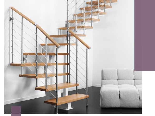 Модульные лестницы под ключ в Урюпинске — монтаж и изготовление