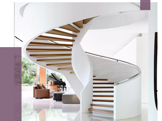 Винтовые лестницы в Урюпинске под ключ от 48930 руб. | ПРОЛЁТ-Рюп