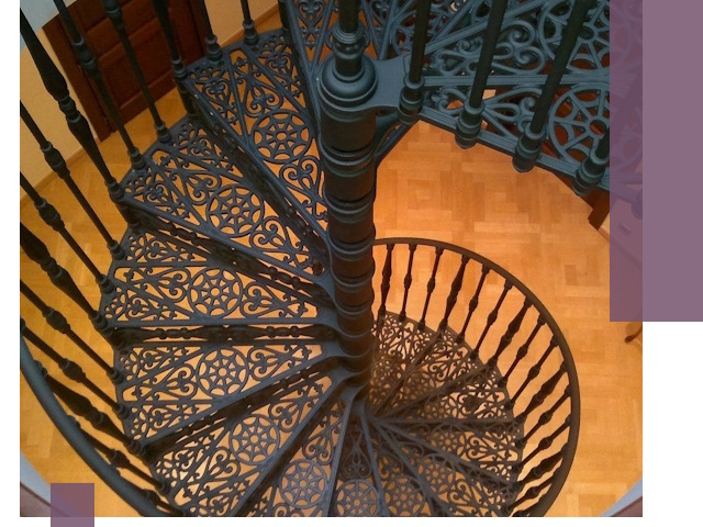 Винтовые лестницы под ключ в Урюпинске: производство и монтаж