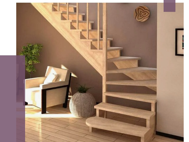 Изготовление Г-образных лестниц в Урюпинске от 19057 руб. 