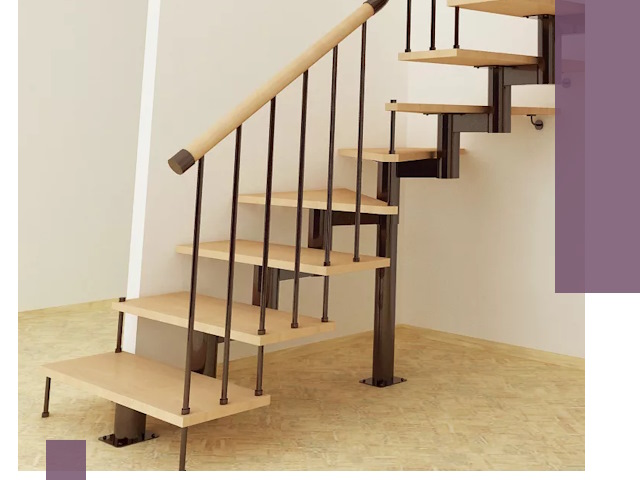 Монтаж лестниц на больцах в Урюпинске — быстро и надежно