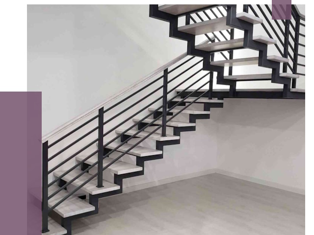 Лестницы на металлокаркасе под ключ в Урюпинске от 12876 руб. | ПРОЛЁТ-Рюп