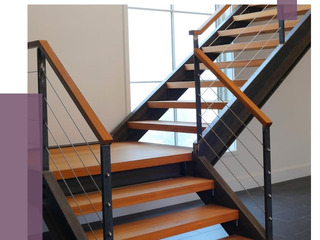 Изготовление лестниц на металлокаркасе в Урюпинске от 19057 руб. | ПРОЛЁТ-Рюп
