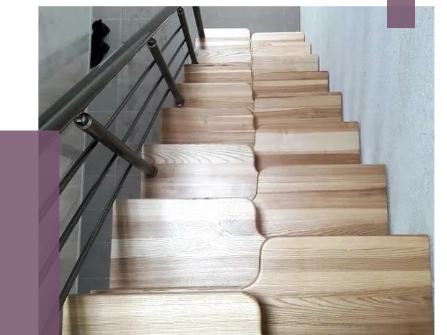 Лестницы гусиный шаг в Урюпинске от 13134 руб. под ключ | ПРОЛЁТ-Рюп