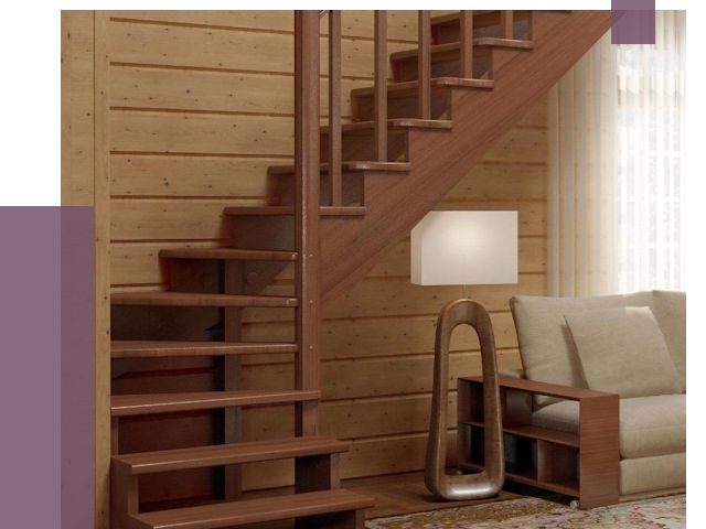 Лестницы эконом класса в Урюпинске от 18387 руб. бюджетные решения