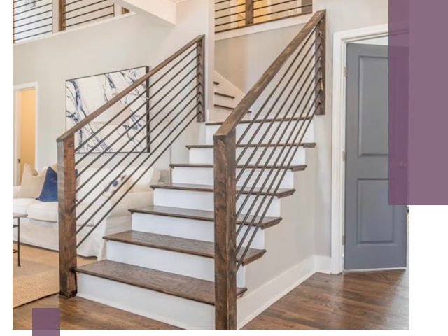 Лестницы для коттеджа под ключ в Урюпинске — изготовление и монтаж