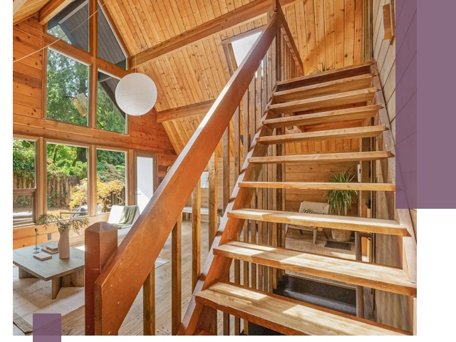 Лестницы для дачи под ключ в Урюпинске — изготовление и монтаж