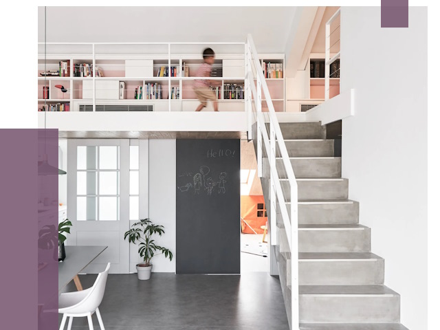 Лестницы для двухуровневой квартиры в Урюпинске от 177692 руб. | ПРОЛЁТ-Рюп