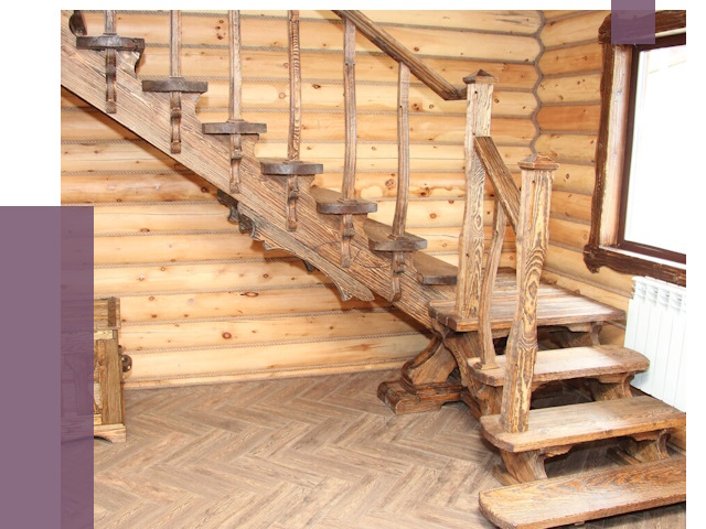 Лестницы в баню в Урюпинске от 19263 руб. — изготовление | ПРОЛЁТ-Рюп