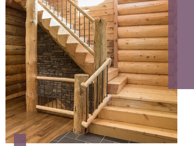 Лестницы в баню под заказ и профессиональный монтаж в Урюпинске