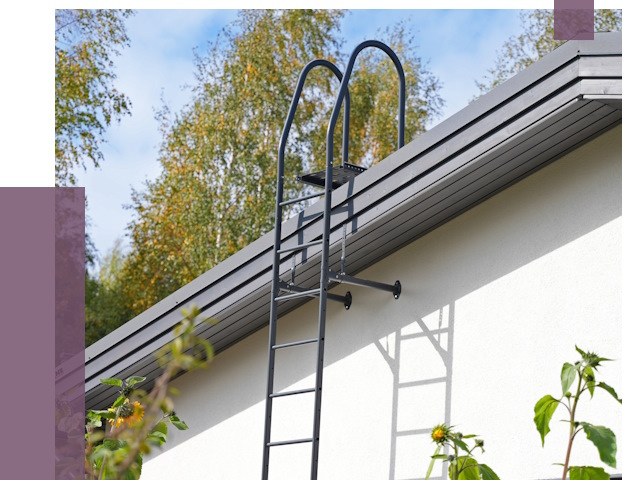 Лестницы на крышу в Урюпинске от 19263 руб. — монтаж и монтаж ПРОЛЁТ-Рюп