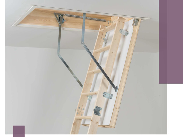 Установка чердачной лестницы под ключ в Урюпинске