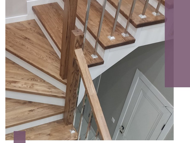 Обшивка металлических лестниц под ключ в Урюпинске