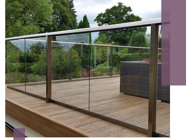 Алюминиевые перила на заказ в Урюпинске — монтаж и гарантия