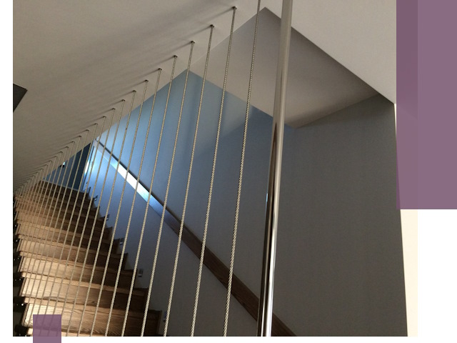 Тросовые перила под ключ в Урюпинске — производство и монтаж