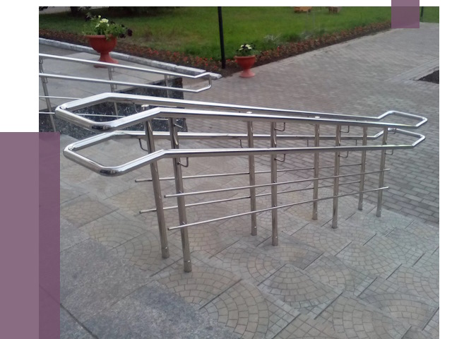 Перила для инвалидов в Урюпинске от 7643 руб. под ключ | ПРОЛЁТ-Рюп