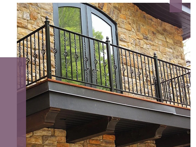 Балконные ограждения в Урюпинске от 8086 руб. — купить | ПРОЛЁТ-Рюп
