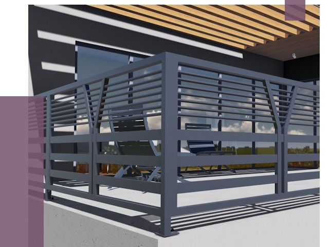 Изготовление балконных ограждений в Урюпинске от 10816 руб. | ПРОЛЁТ-Рюп