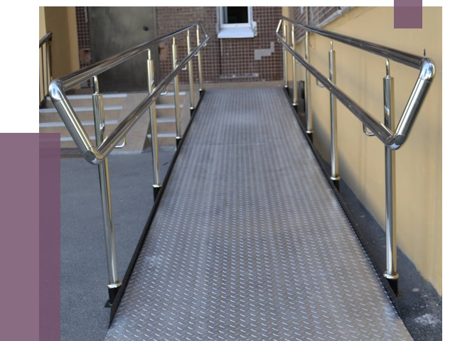 Пандусы в Урюпинске от 12361 руб. — установка для инвалидов | ПРОЛЁТ-Рюп