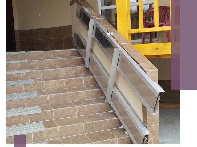 Откидные пандусы под ключ в Урюпинске — монтаж и демонтаж