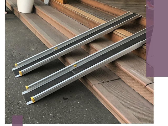 Телескопические пандусы под ключ в Урюпинске — изготовление и монтаж