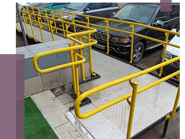 Стационарные пандусы в Урюпинске от 12361 руб. | ПРОЛЁТ-Рюп