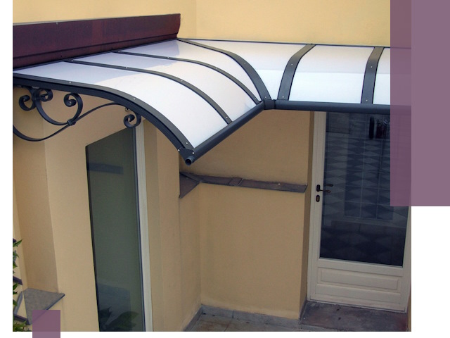 Монтаж козырьков любой сложности в Урюпинске под ключ