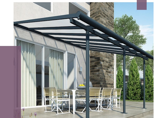 Навесы пристенные в Урюпинске от 9168 руб. — монтаж и установка | ПРОЛЁТ-Рюп