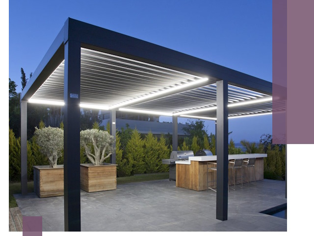 Навесы отдельно стоящие под ключ в Урюпинске из металла и поликарбоната