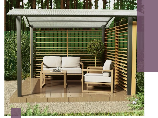 Навесы для дачи в Урюпинске: изготовление, монтаж и демонтаж