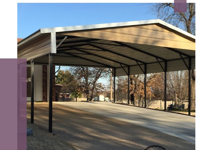 Двускатные навесы в Урюпинске от 8086 руб.  | ПРОЛЁТ-Рюп