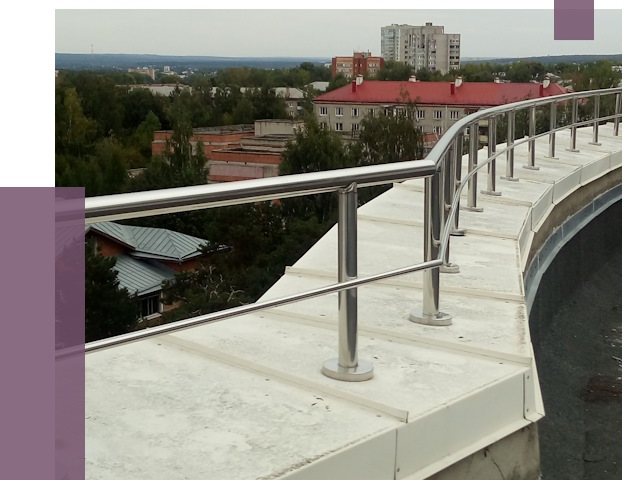 Парапеты и ограждения кровли в Урюпинске от 4996 руб.
