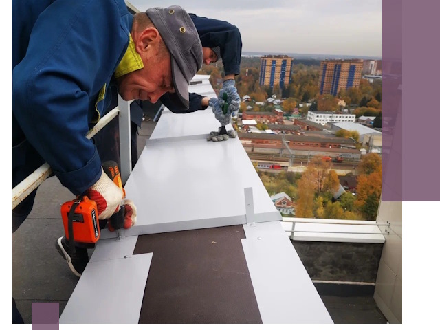 Монтаж парапетов в Урюпинске — установка прочных металлических ограждений