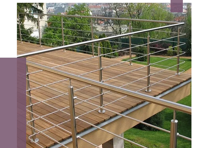 Алюминиевые парапеты в Урюпинске под ключ от 7829 руб. 