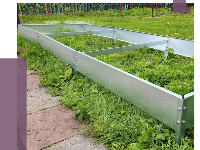 Металлические бордюры для грядок в Урюпинске от 1803 руб. 