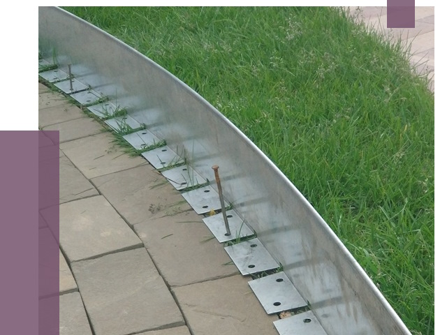 Металлические бордюры для тротуаров в Урюпинске от 8756 руб.