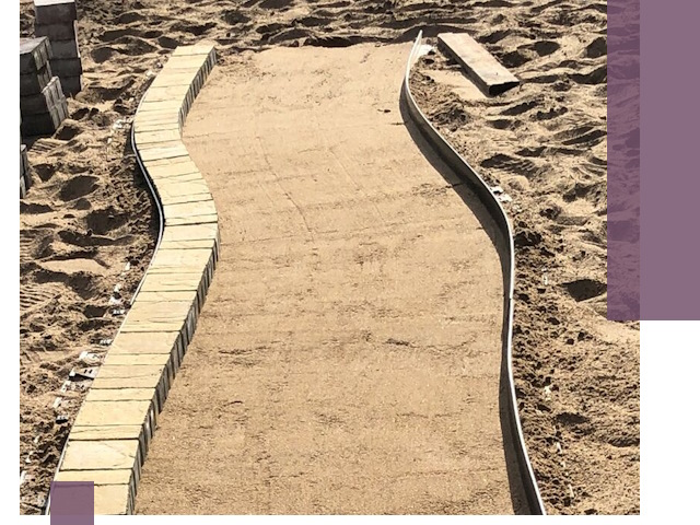 Металлические бордюры для тротуаров в Урюпинске — прочные и долговечные