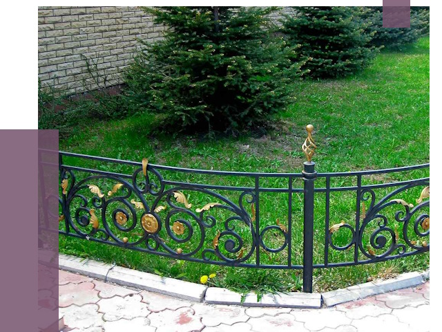 Кованые газонные ограждения в Урюпинске от 7674 руб. — ПРОЛЁТ-Рюп