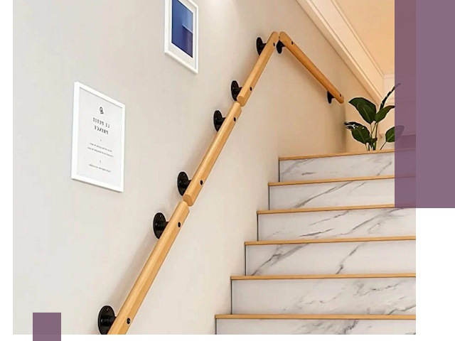 Поручни металлические и деревянные под ключ в Урюпинске