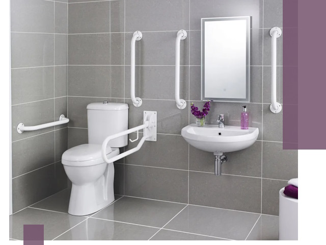 Поручни для санузлов в Урюпинске: установка, ремонт и монтаж